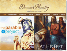 Tablet Screenshot of mctdramaministry.org